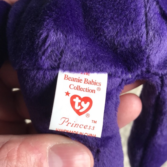 TY Beanie Babies Collection Limited “PRINCESS” Diana beanie baby 1997 Perfect. - Picture 9 of 13